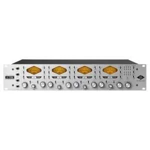 Universal Audio 4-710d Four-Channel Tone-Blending Mic Preamp with Dynamics - Front Universal Audio 4-710d Four-Channel Tone-Blending Mic Preamp with Dynamics - Front