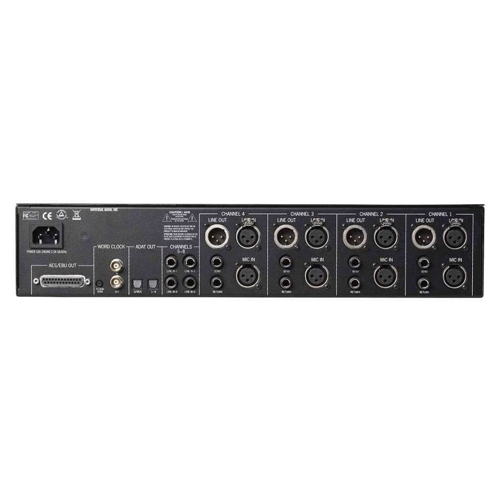 Universal Audio 4710d FourChannel ToneBlending Mic Preamp w/Dynamics