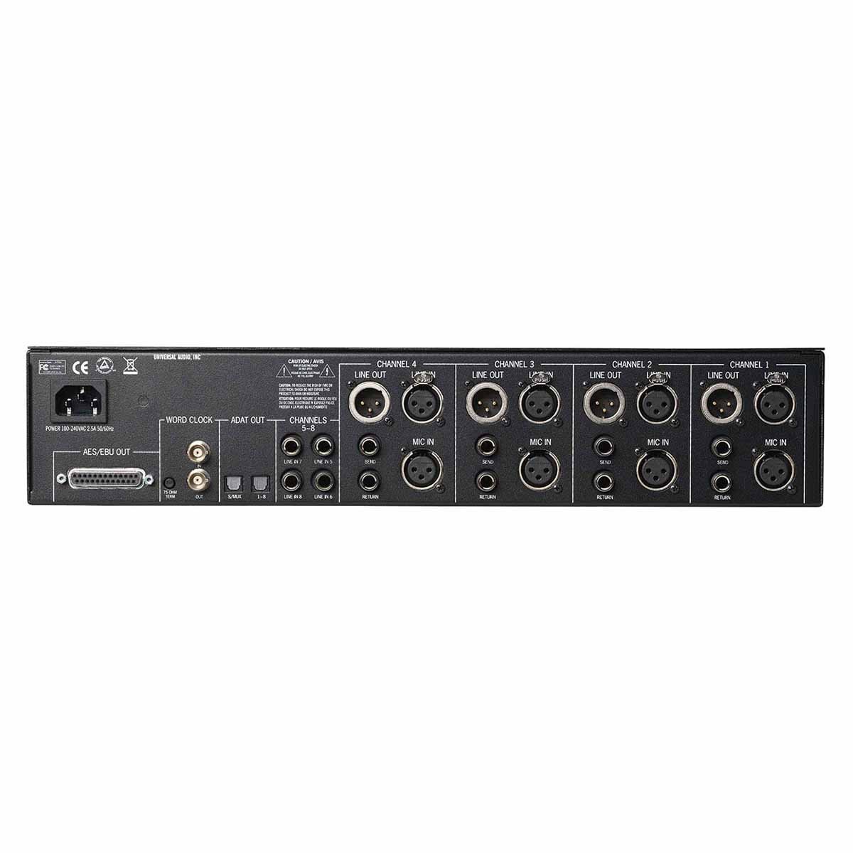 Universal Audio 4710d FourChannel ToneBlending Mic Preamp w/Dynamics Audempire