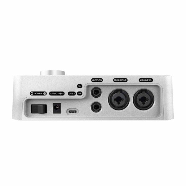 Universal Audio Apollo Solo USB-C Heritage Edition Audio Interface - Rear Panel Universal Audio Apollo Solo Heritage Edition USB-C Audio Interface