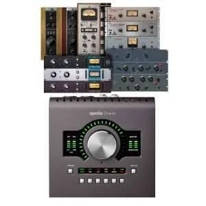 Universal Audio Apollo Twin MKII DUO Heritage Edition Thunderbolt Audio Interface - Top Panel Universal Audio Apollo Twin MKII DUO Heritage Edition Thunderbolt Audio Interface - Top Panel