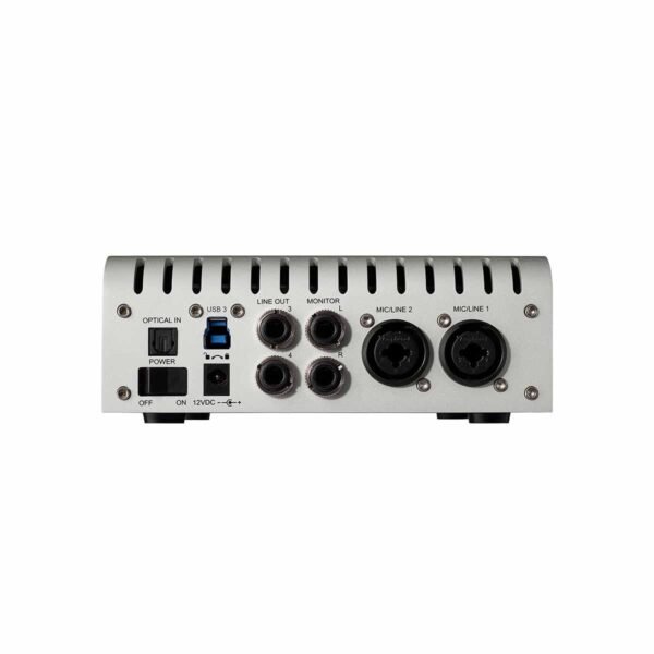 Universal Audio Apollo Twin USB DUO Heritage Edition Audio Interface - Rear panel Universal Audio Apollo Twin USB DUO Heritage Edition Audio Interface