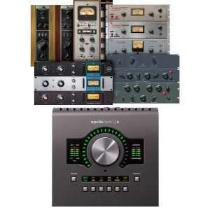 Universal Audio Apollo Twin X DUO Heritage Edition Thunderbolt Audio Interface - Top Panel Universal Audio Apollo Twin X DUO Heritage Edition Thunderbolt Audio Interface - Top Panel