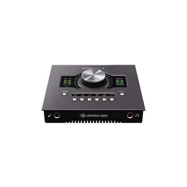 Universal Audio Apollo Twin X QUAD Heritage Edition Thunderbolt Audio Interface - Front Panel