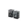 Focal Alpha 50 Evo 5 inch 2-Way Active Studio Monitor - Side view with and without protection grille Focal Alpha 50 Evo 5 inch 2-Way Active Studio Monitor - Side view with and without protection grille
