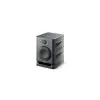 Focal Alpha 50 Evo 5 inch 2-Way Active Studio Monitor - Side view with protection grille Focal Alpha 50 Evo 5 inch 2-Way Active Studio Monitor - Side view with protection grille
