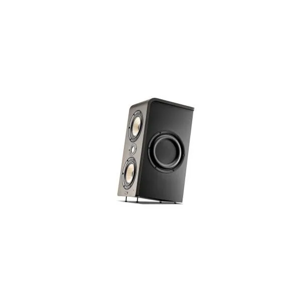 Focal Shape Twin Dual 5 inch 2-5 -Way Active Studio Monitor - Front Side Tilted View Focal Shape Twin Dual 5" inch 2.5-Way Active Studio Monitor - Front Side Tilted View
