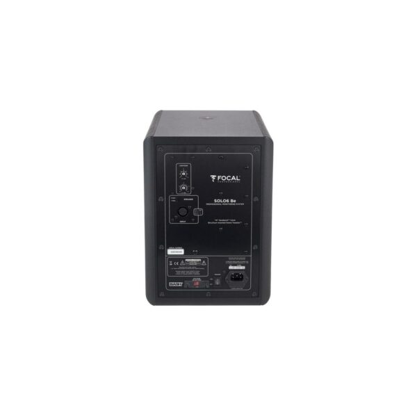 Focal Solo6 Be 40th 6-5 inch 2-Way Active Studio Monitor - Rear Top View Focal Solo6 Be 40th 6.5" inch 2-Way Active Studio Monitor - Rear Top View