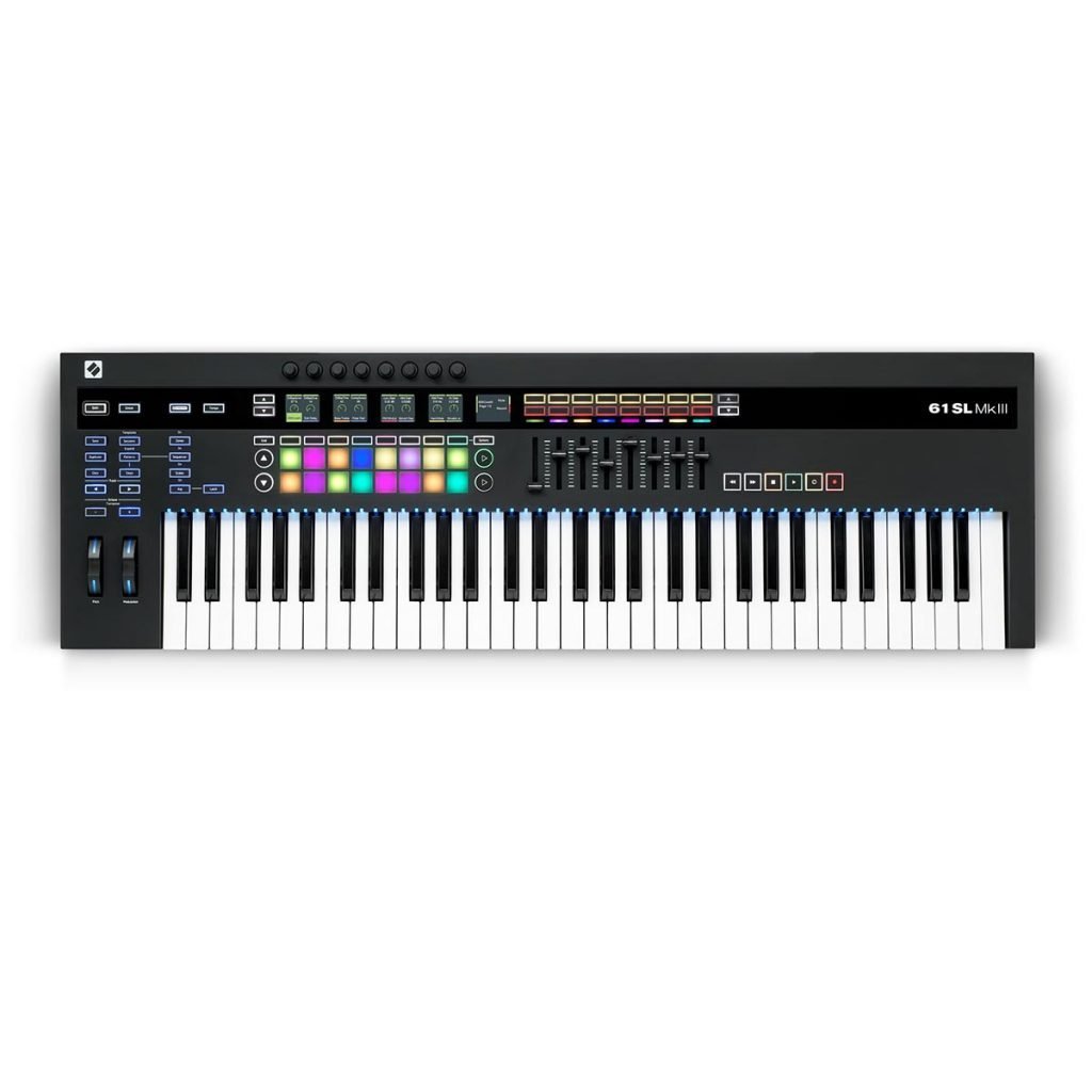 Novation 61SL MkIII 61key Keyboard Controller with Sequencer Audempire