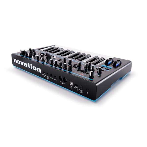 Novation Bass Station II Analog Synth - Rear Side View Novation Bass Station II Analog Synth - Rear Side View