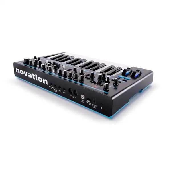 Novation Bass Station II Analog Synth - Rear Side View Novation Bass Station II Analog Synth - Rear Side View