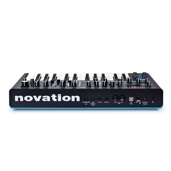 Novation Bass Station II Analog Synthesizer - Rear View Novation Bass Station II Analog Synthesizer - Rear View