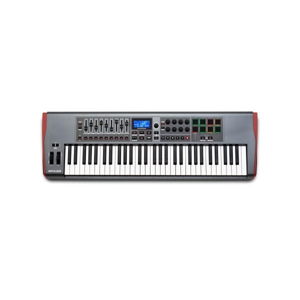 Novation Impulse 61 61-key MIDI Keyboard Controller - Top View