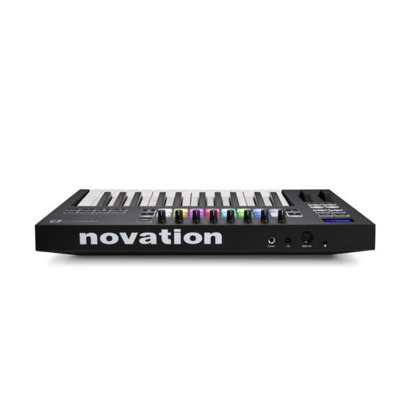 Novation Launchkey 25 MK3 25-key MIDI Keyboard Controller - Rear Top View Novation Launchkey 25 MK3 25-key MIDI Keyboard Controller - Rear Top View