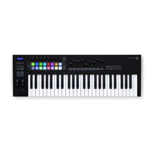 Novation Launchkey 49 MK3 49-key MIDI Keyboard Controller - Top View Novation Launchkey 49 MK3 49-key MIDI Keyboard Controller - Top View