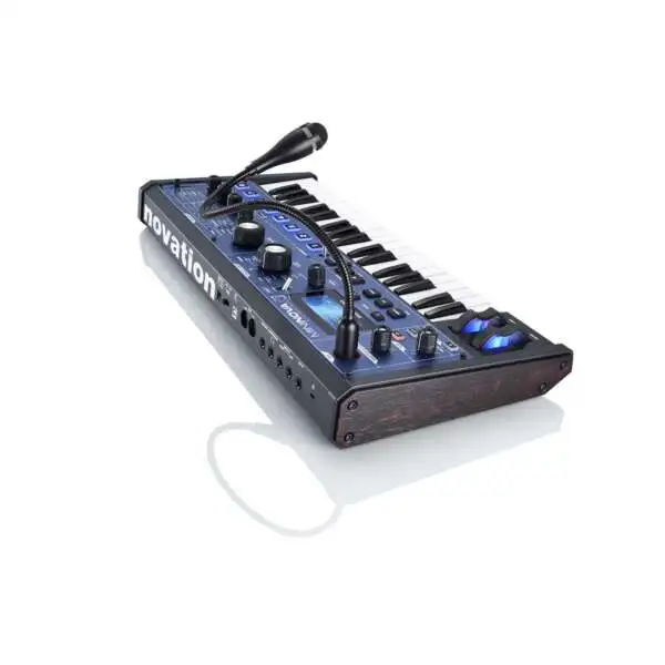 Novation MiniNova 37-key Synthesizer with Vocoder - Rear Side View Novation MiniNova 37-key Synthesizer with Vocoder - Rear Side View