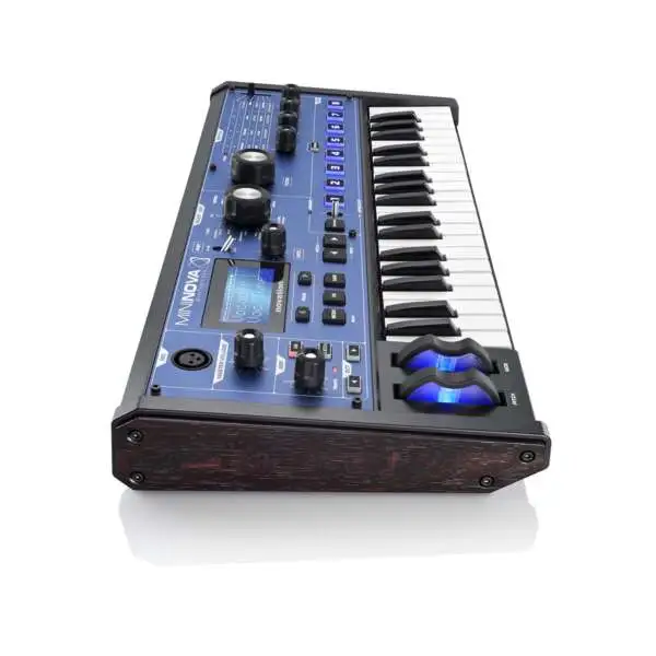 Novation MiniNova 37-key Synthesizer with Vocoder - Side View Novation MiniNova 37-key Synthesizer with Vocoder - Side View