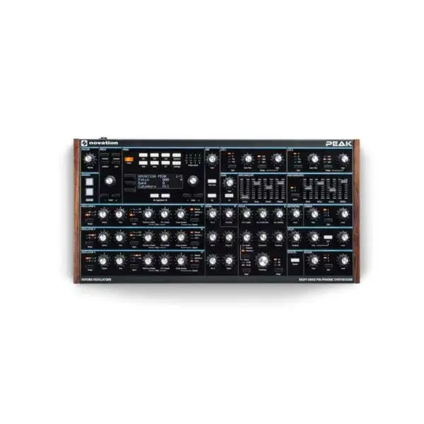 Novation Peak Polyphonic Desktop Synthesizer - Top View
