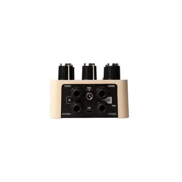 Universal Audio UAFX Astra Modulation Machine Pedal - Rear Panel View Universal Audio UAFX Astra Modulation Machine Pedal - Rear Panel View