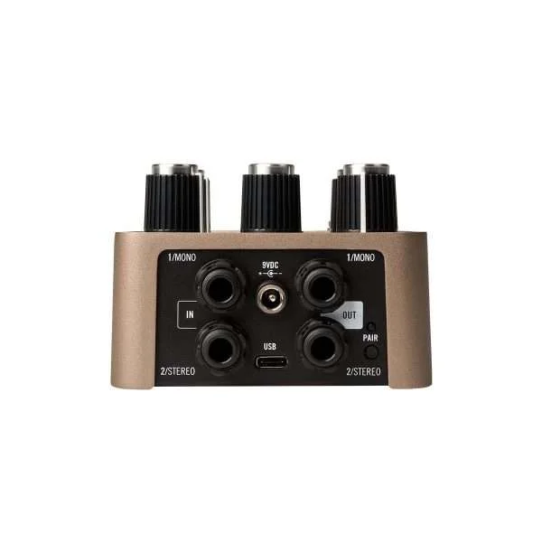 Universal Audio UAFX Golden Reverberator Pedal - Rear Panel View