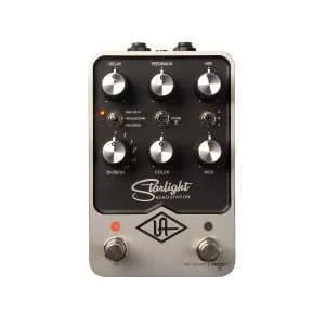 Universal Audio UAFX Starlight Echo Station Delay Pedal - Top Panel View