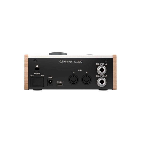 Universal Audio Volt 176 USB-C Audio Interface - Rear Panel View Universal Audio Volt 176 USB-C Audio Interface