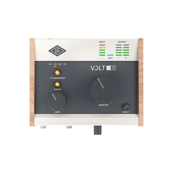 Universal Audio Volt 176 USB-C Audio Interface - Top Panel View