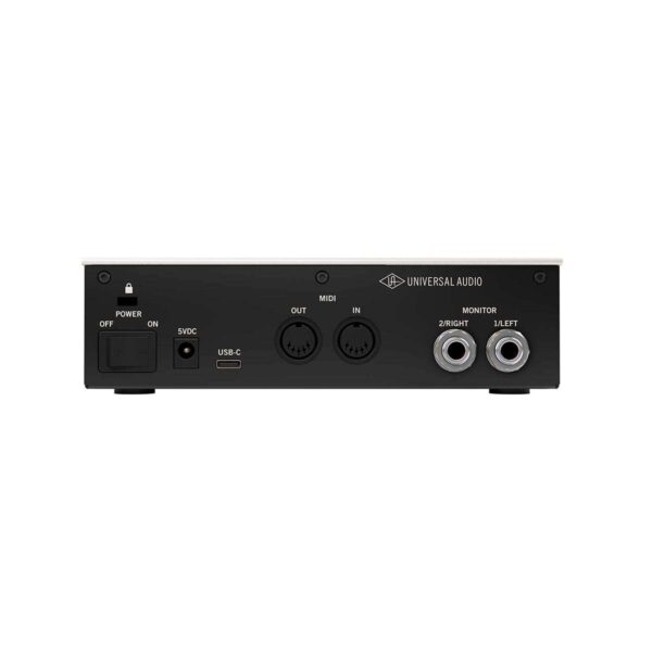 Universal Audio Volt 2 USB-C Audio Interface - Rear Panel View Universal Audio Volt 2 USB-C Audio Interface - Rear Panel View