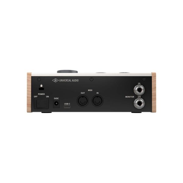 Universal Audio Volt 276 USB-C Audio Interface - Rear Panel View Universal Audio Volt 276 USB-C Audio Interface - Rear Panel View