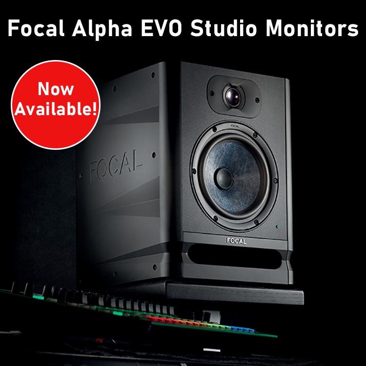 Focal Alpha Evo Studio Monitor Mobile Promo Banner for Audempire