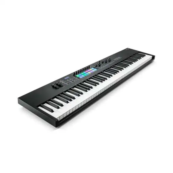 Novation Launchkey 88 MK3 88-key MIDI Keyboard Controller - Left Side View