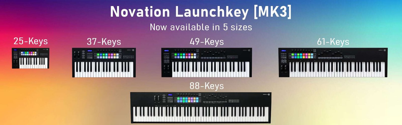 Novation Launchkey MK3 Desktop Promo Banner for Audempire copy