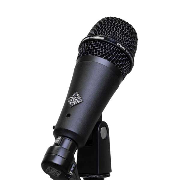 Telefunken M80-SH Supercardioid Dynamic Instrument Microphone - Side View Telefunken M80-SH Supercardioid Dynamic Instrument Microphone - Side View
